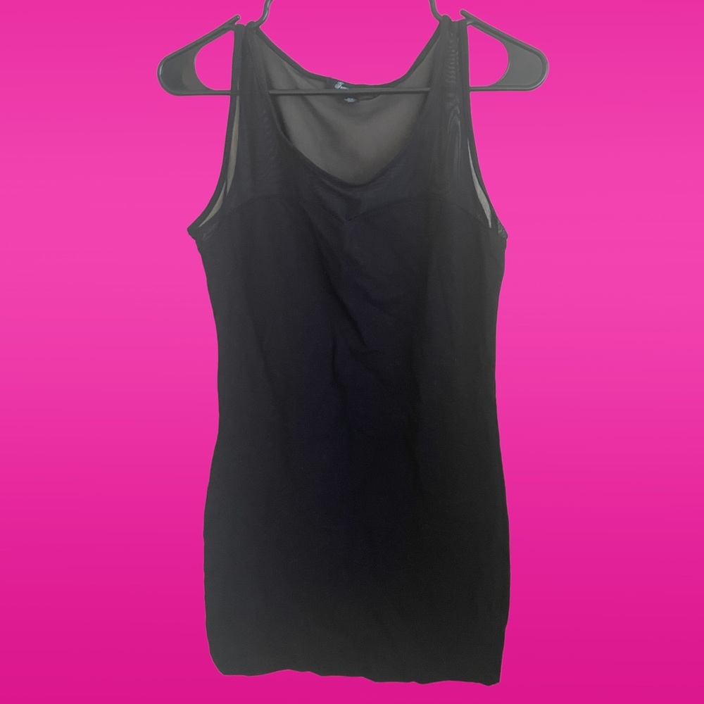 Forever 21 little black midi dress